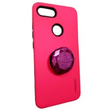 Capa para Xiaomi Mi A1 - Motomo Lisa com Popsocket Pink